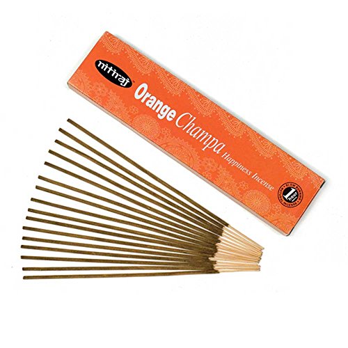 Nitiraj Color - Orange Champa 25 gr (Pack of 6)