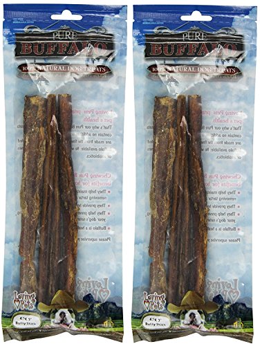 PUREBUFFALO Bully Stick 9in 4pk