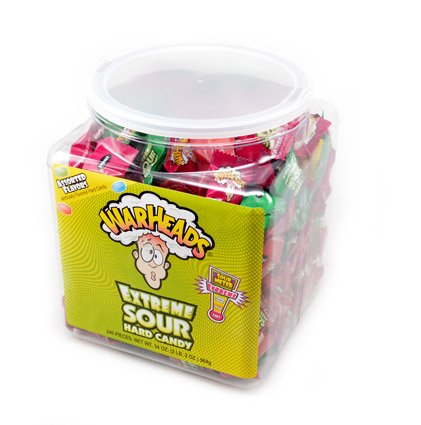 Warheads Sour Candy 240/tub