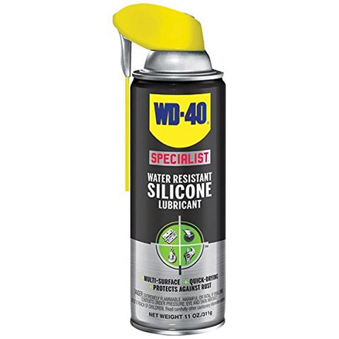 WD-40 Specialist Water Resistant Silicone Lubricant, 11 oz