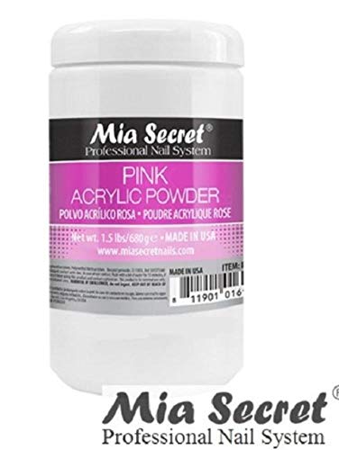 24 Oz (1.5 Lbs) Pink Powder, Acrylic