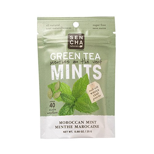 Moroccan Mint Green Tea Mints, Resealable Packet - 25 g