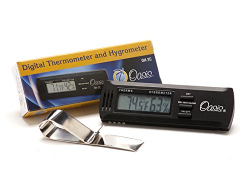 Oasis Hygrometer w/ Clip