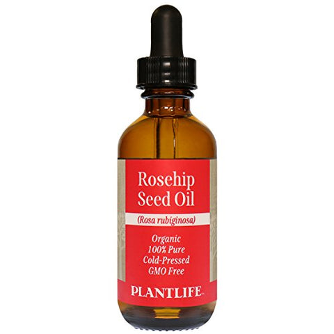 Carrier Oil - Rosehip (Organic) Amber Bottle with Dropper (2 oz)
