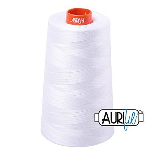 Aurifil- 50wt Cotton 1,422yd, White