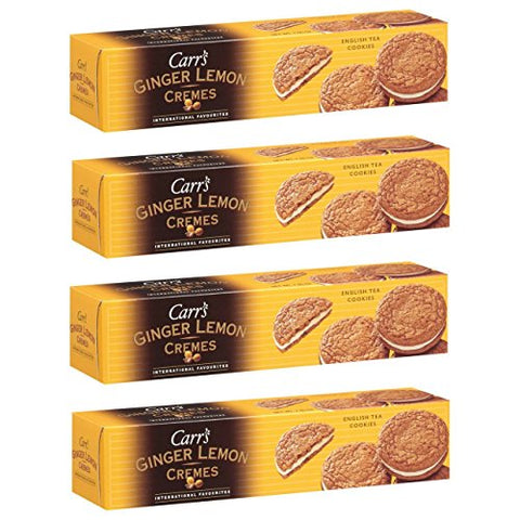 Carrs Lemon Ginger Cremes 7 oz