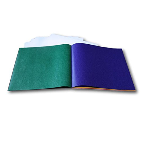 Kite Paper 6.3"x6.3" 5 Pads/100 Sheets - 10 Assorted Standard Colors