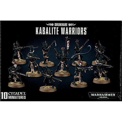 Games Workshop 40K: Dark Eldar: Kabalite Warriors