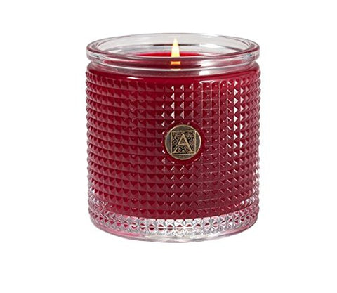 The Smell of Christmas Textured Glass Candle - 6 oz