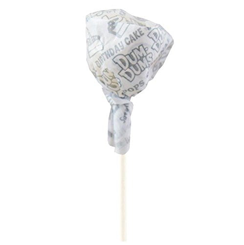 Dum Dums Pops Birthday Cake Flavor (Bag of 75 Pops)