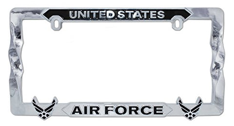 Us Air Force Black License Plate Frame