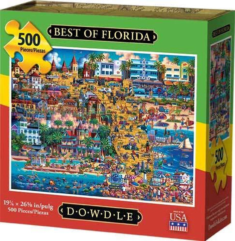 Best of Florida 500 Piece Dowdle Puzzle