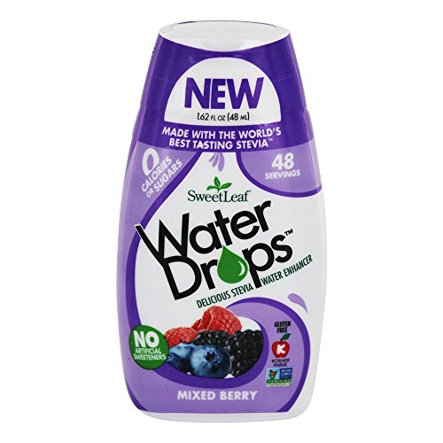 Sweet Leaf Natural Water Drops, Mixed Berry, 1.62 floz