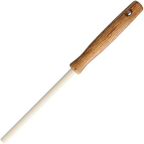 Arkansas Sharpeners, Rods-Steels, Ceramic Sharpening Stick Oak, 5" Ceramic Rod