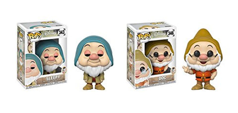 POP Disney: Snow White - Sleepy and POP Disney: Snow White - Doc