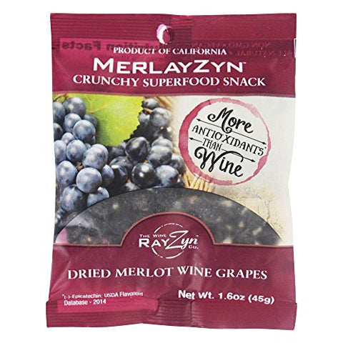 MerlayZyn dried Merlot grapes (1.6 oz)