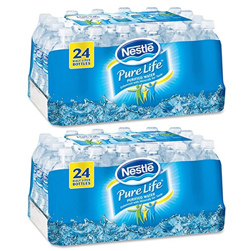 Nestle Waters Pure Life Water 16.9oz 24/case