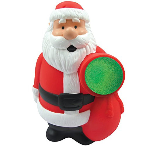 Santa Claus Popper Squeezable Shooter Holiday Fun Toy Stocking Stuffer