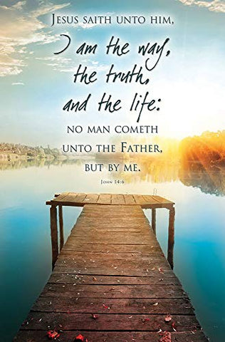 Hermitage Art Company - General - I Am The Way, Truth, Life - Standard Size Bulletin (Package of 100)