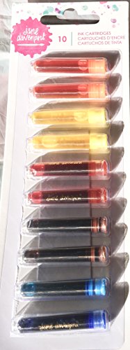 American Crafts- Jane Davenport Mixed Media 2 INKredible Cartridges, 5 Colors/2 Each