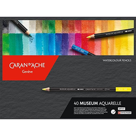 Caran d'Ache Fine Arts Accessories 

Museum Aquarelle 40 Colours