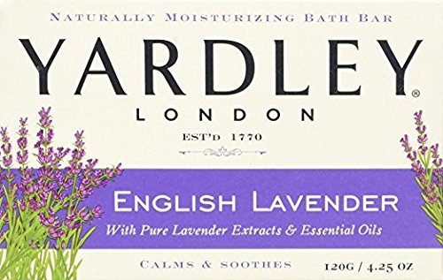 Yardley London English Lavender Perfume, For Men and Women, 4.25 oz Soap