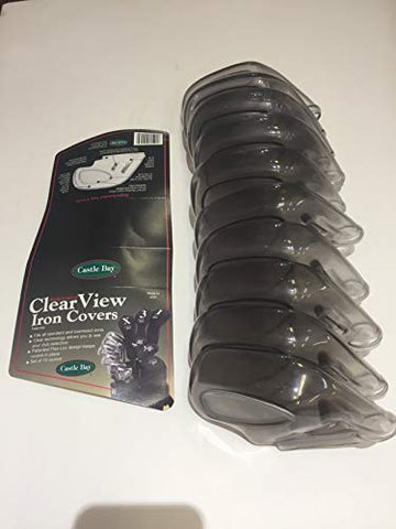 Castle Bay Iron Covers - Clear View, 10 Pack