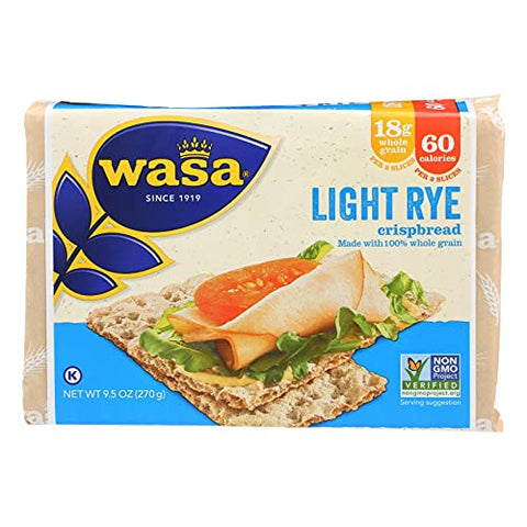 Wasa Light Rye Crispbread, 9.5 oz