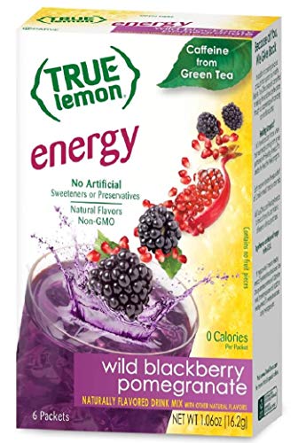 True Blackberry Pomegranate Energy Sticks, 6 Count