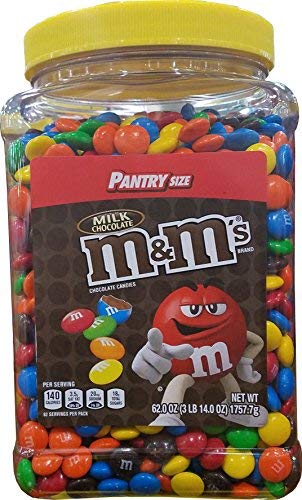 M&M'S Candies, Milk Chocolate, 62 Ounce