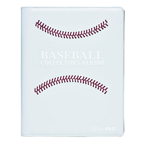 Ultra Pro 9 Pocket Premium Pro Binder - White Stitched