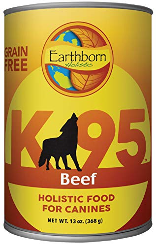 MIDWESTERN PET FOODS HOLISTIC K95 GRAIN FREE DOG FOOD BEEF 13 OZ