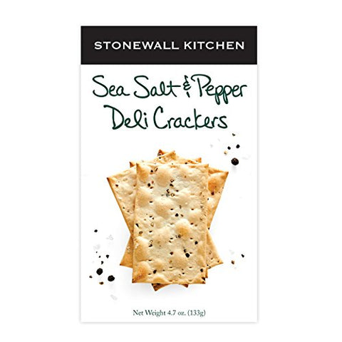Sea Salt & Pepper Deli Crackers 4.7 oz Box