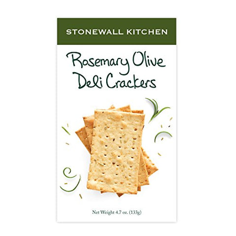Stonewall Kitchen Rosemary Olive Deli Cracker, 4.7 Ounce