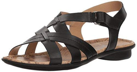 Women's Wyla Black Leather, 12 M US