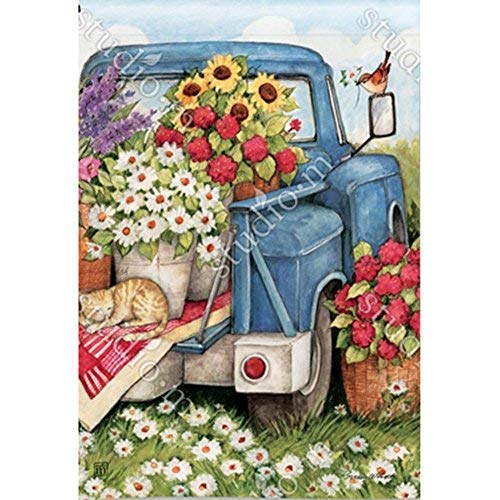 Flower Pickin' Time Garden Flag (12.5"x18")