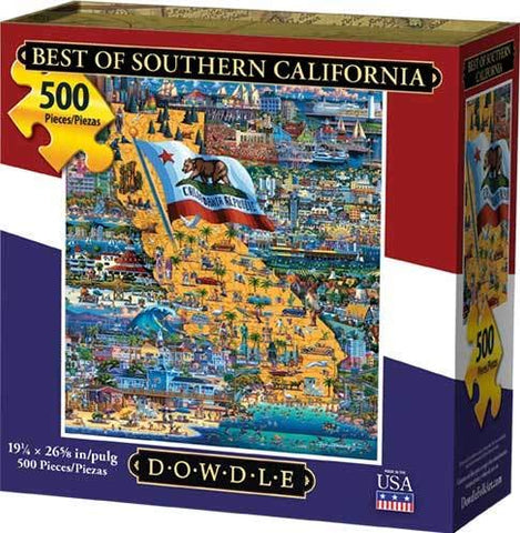 Best of Southern California 500 Piece Dowdle Puzzle