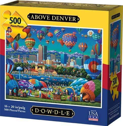 Above Denver 500 Piece Dowdle Puzzle