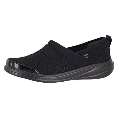 Women's Bzees Coco Black Oversized Geo, 8.5 M US