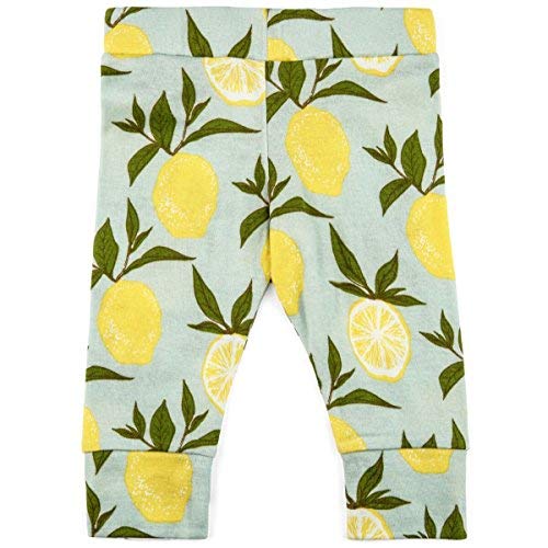 Organic Legging, Blue Lemon, 6-12M