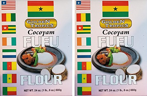 Golden Tropics Cocoyam Fufu Flour 24oz / 1.5lb