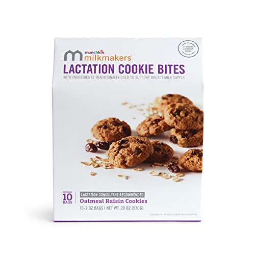 Lactation Cookie Bites: Oatmeal Raisin, 10-Ct Box