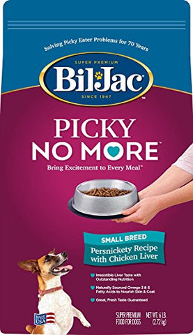 BIL-JAC PICKY NO MORE SMALL BREED DOG FOOD CHICKEN 6 LB