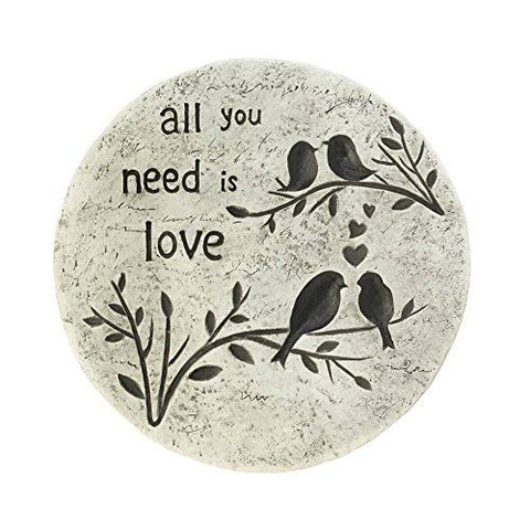 All You Need Is Love Stepping Stone (9.75" x 9.75" x 0.75")