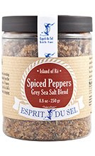 Grey Sea Salt Blend - Spiced Peppers 8.8oz