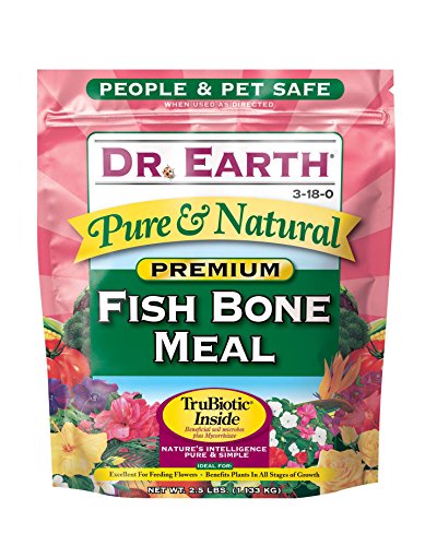 Dr. Earth Fish Bone Meal, 2.5 Lb. Bag