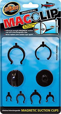 Zoo Med Mag Clip Magnetic Suction Cups