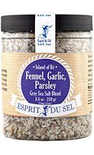 Grey Sea Salt Blend - Fennel, Garlic & Parsley 8.8oz