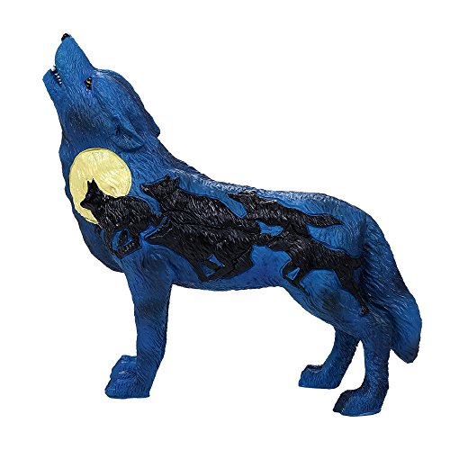 Night Rush Wolf Figurine