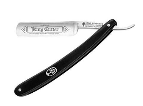 Boker, Razors and Grooming, King Cutter Razor Black, 6.25" closed